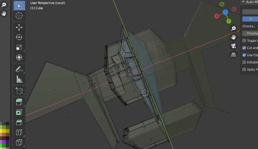 MY SOLAR AIRPLANE Low-poly 3D model_3