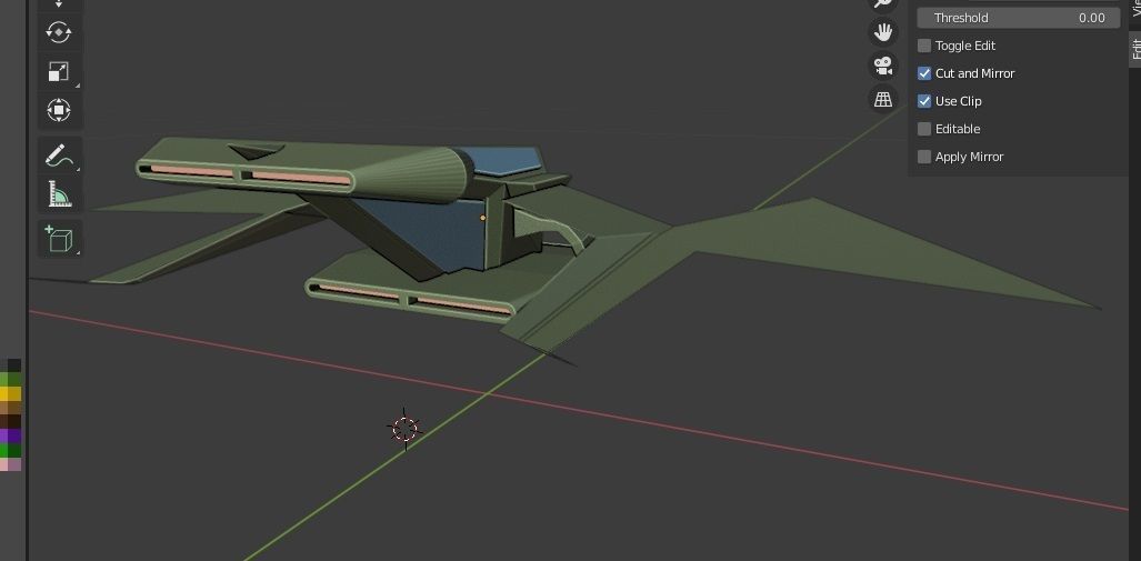 MY SOLAR AIRPLANE Low-poly 3D model_2