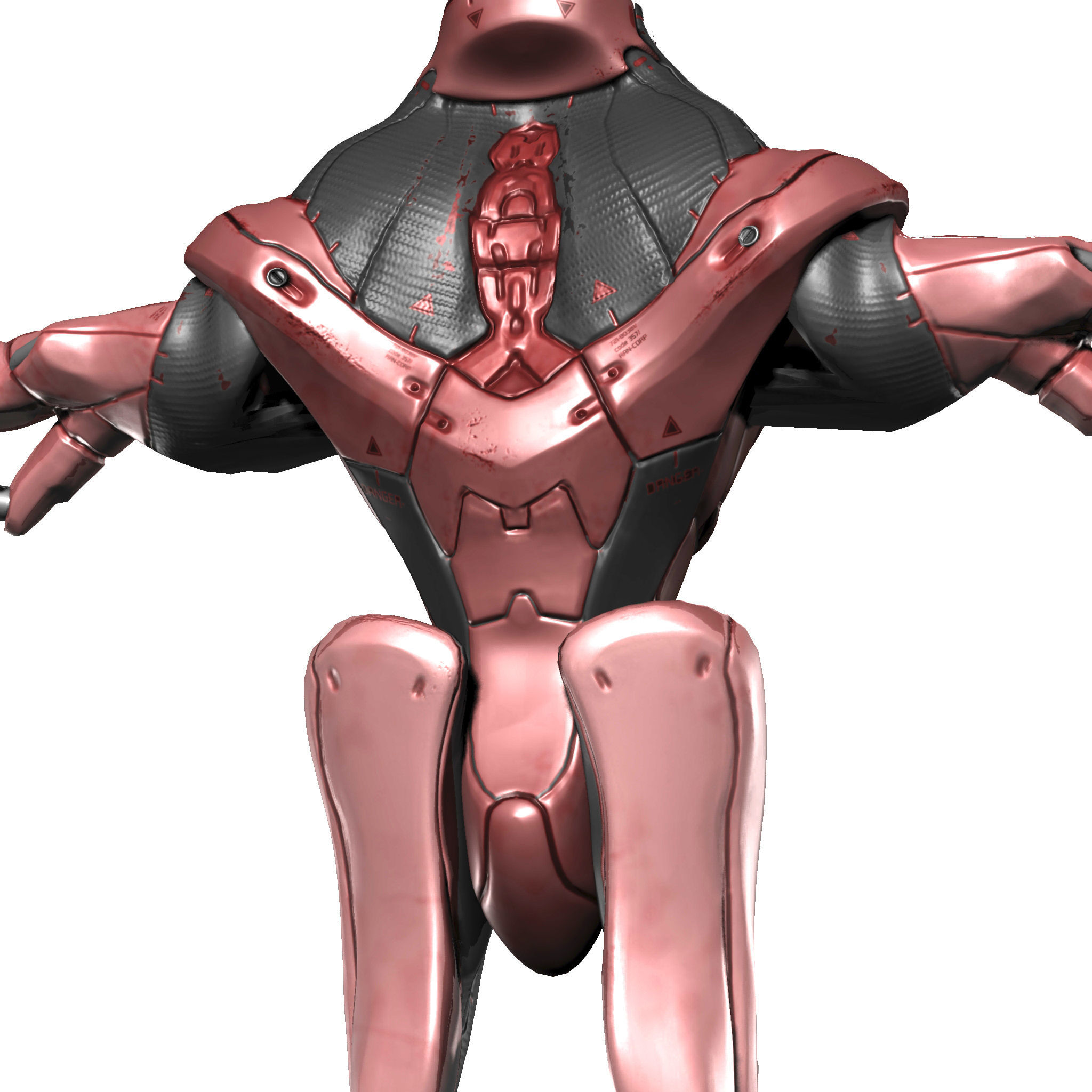 Maximilian star wars robot 3D model_12