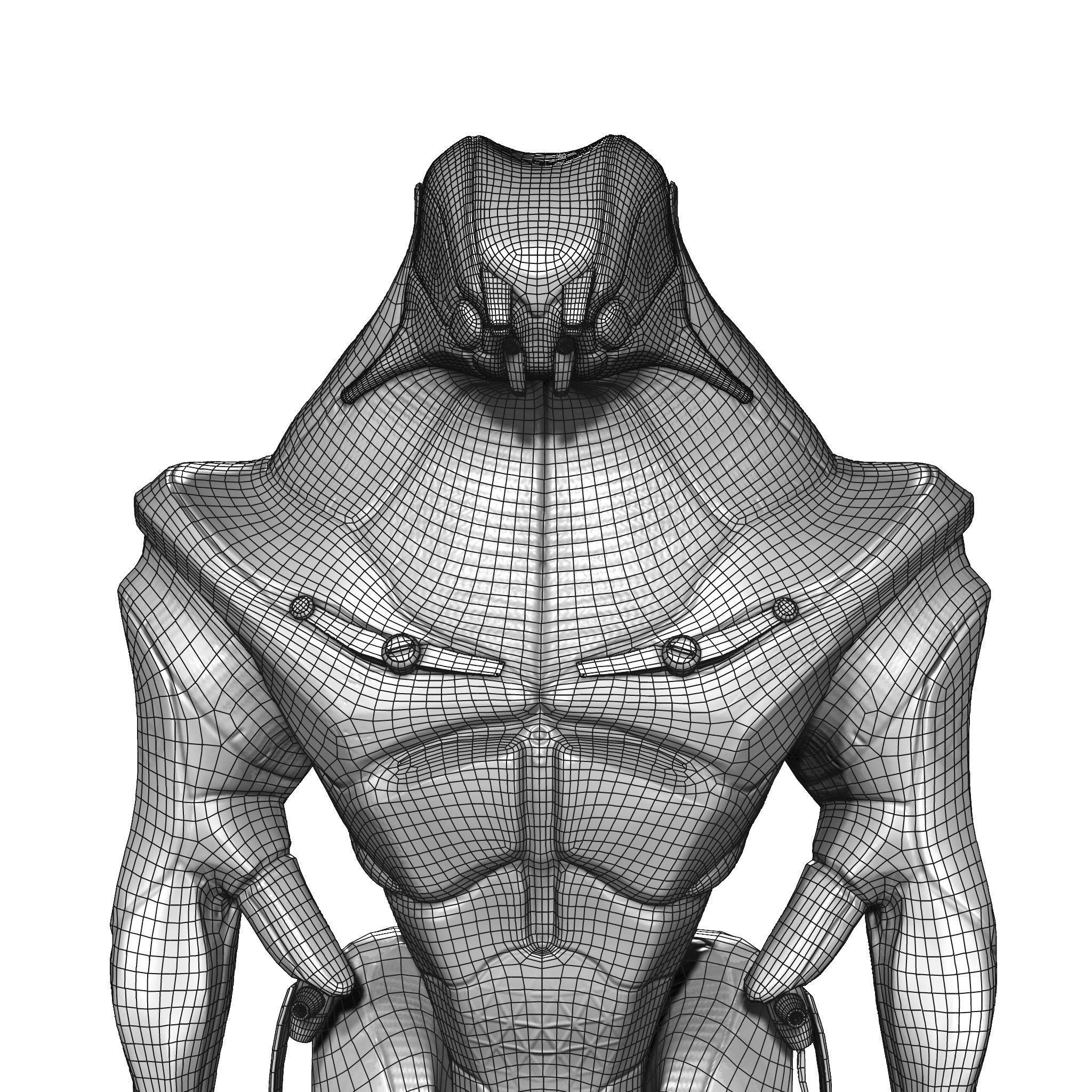 Maximilian star wars robot 3D model_17