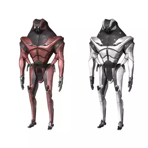 Maximilian star wars robot 3D model