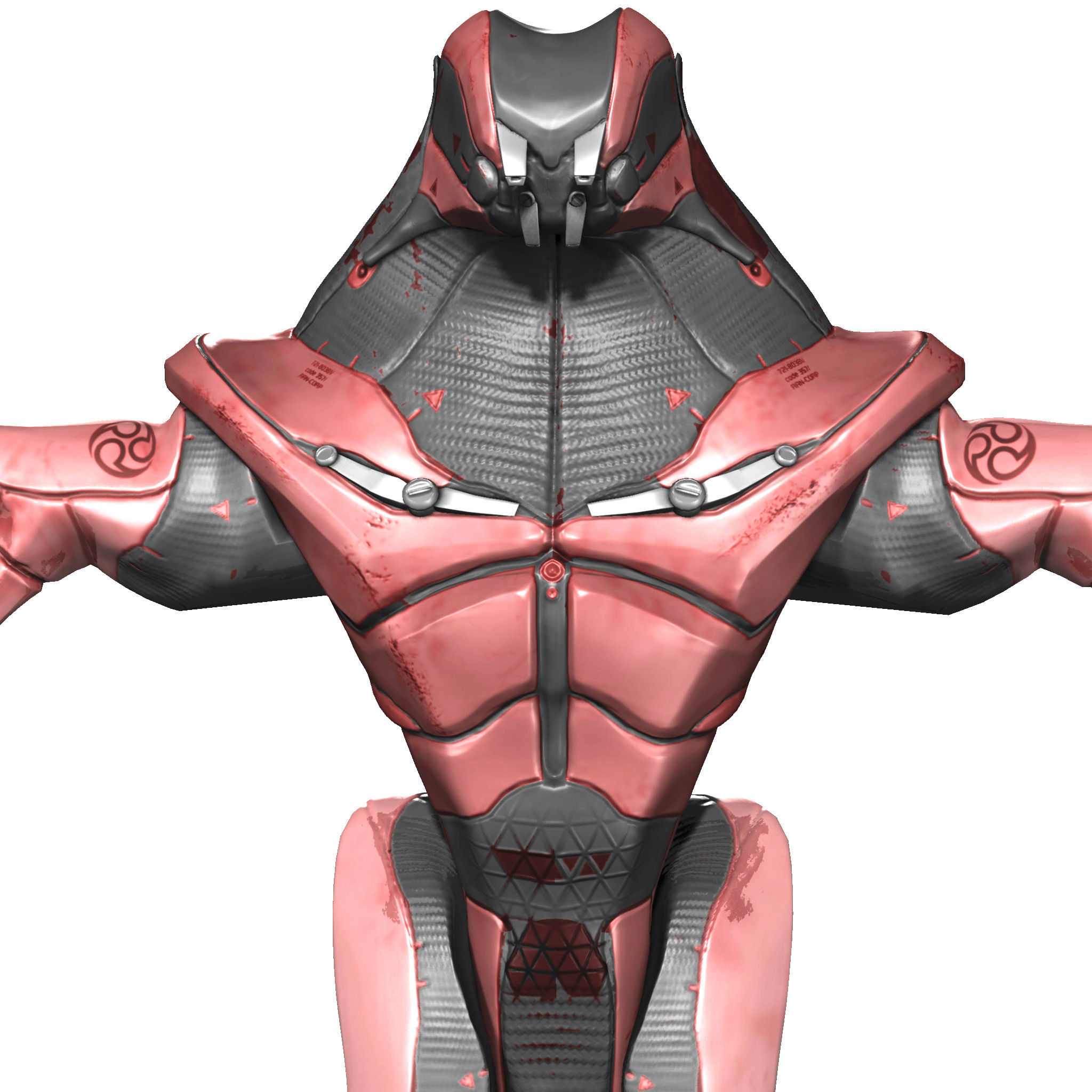 Maximilian star wars robot 3D model_13
