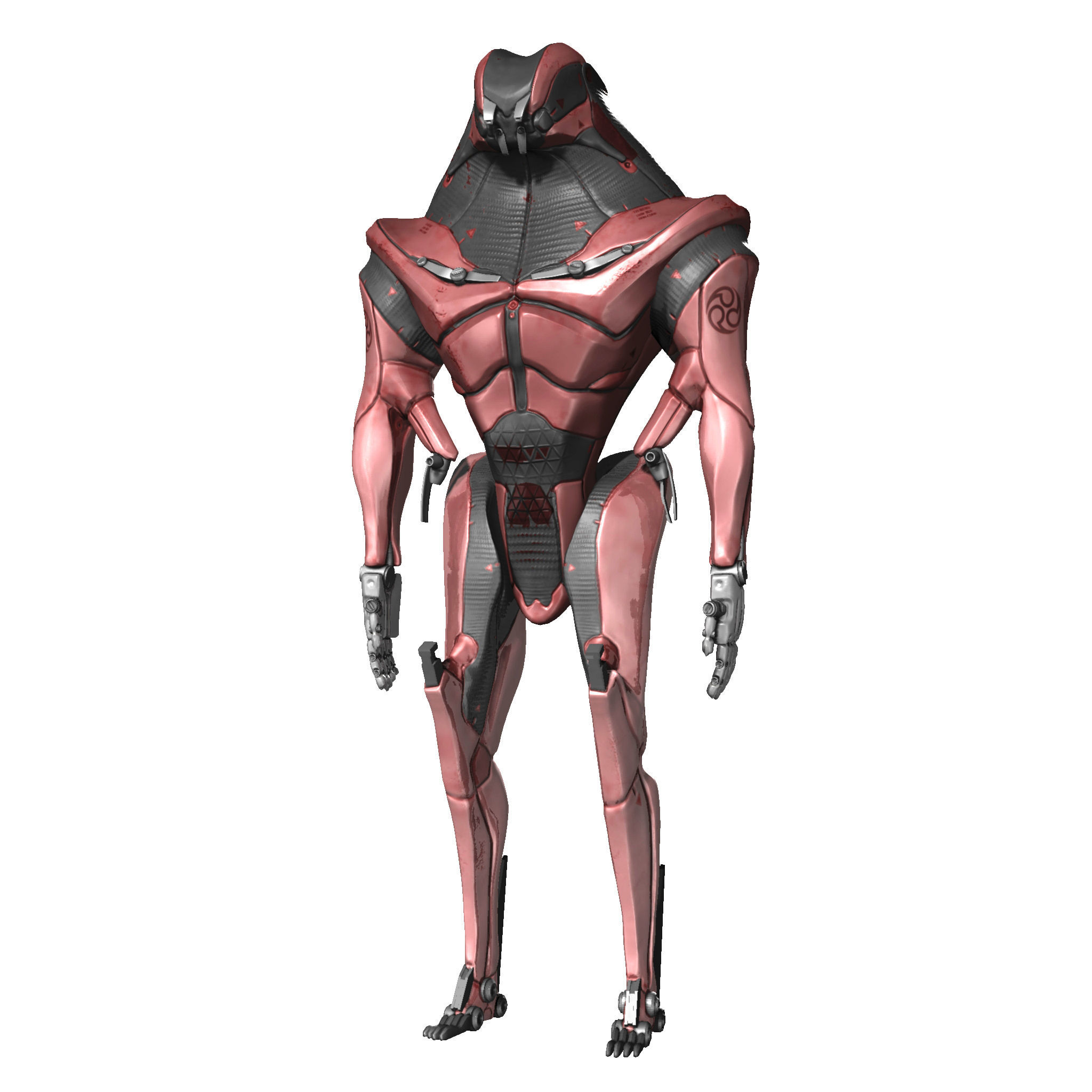 Maximilian star wars robot 3D model_2