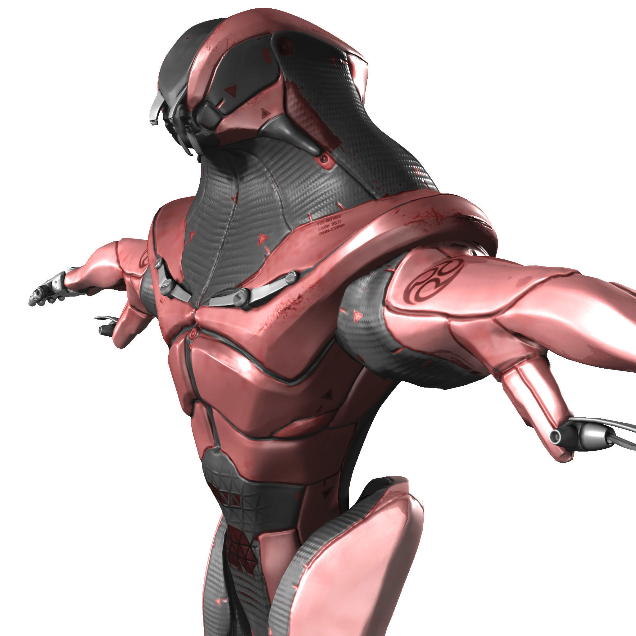 Maximilian star wars robot 3D model_14