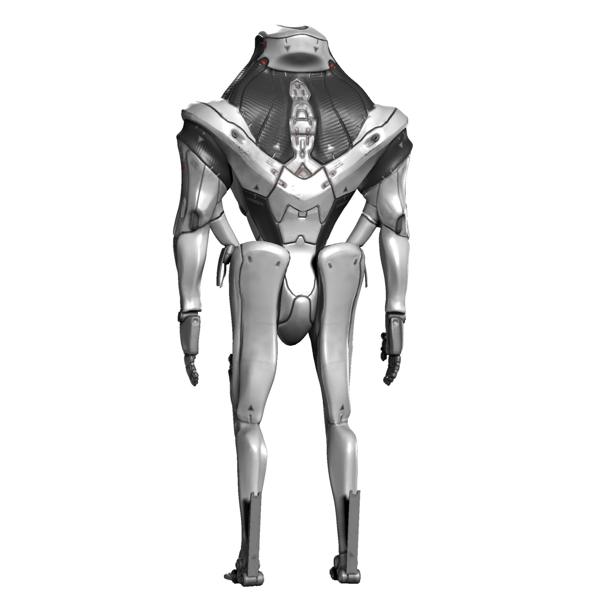 Maximilian star wars robot 3D model_8