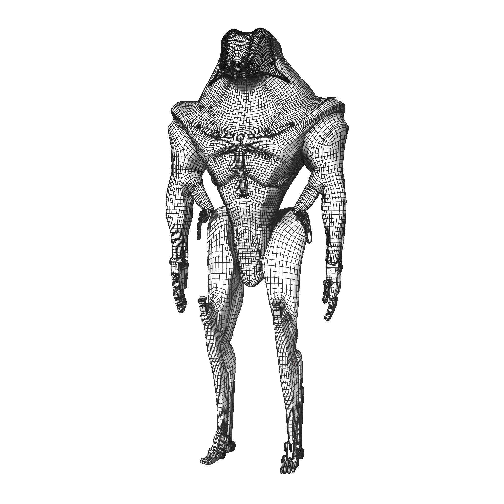 Maximilian star wars robot 3D model_15