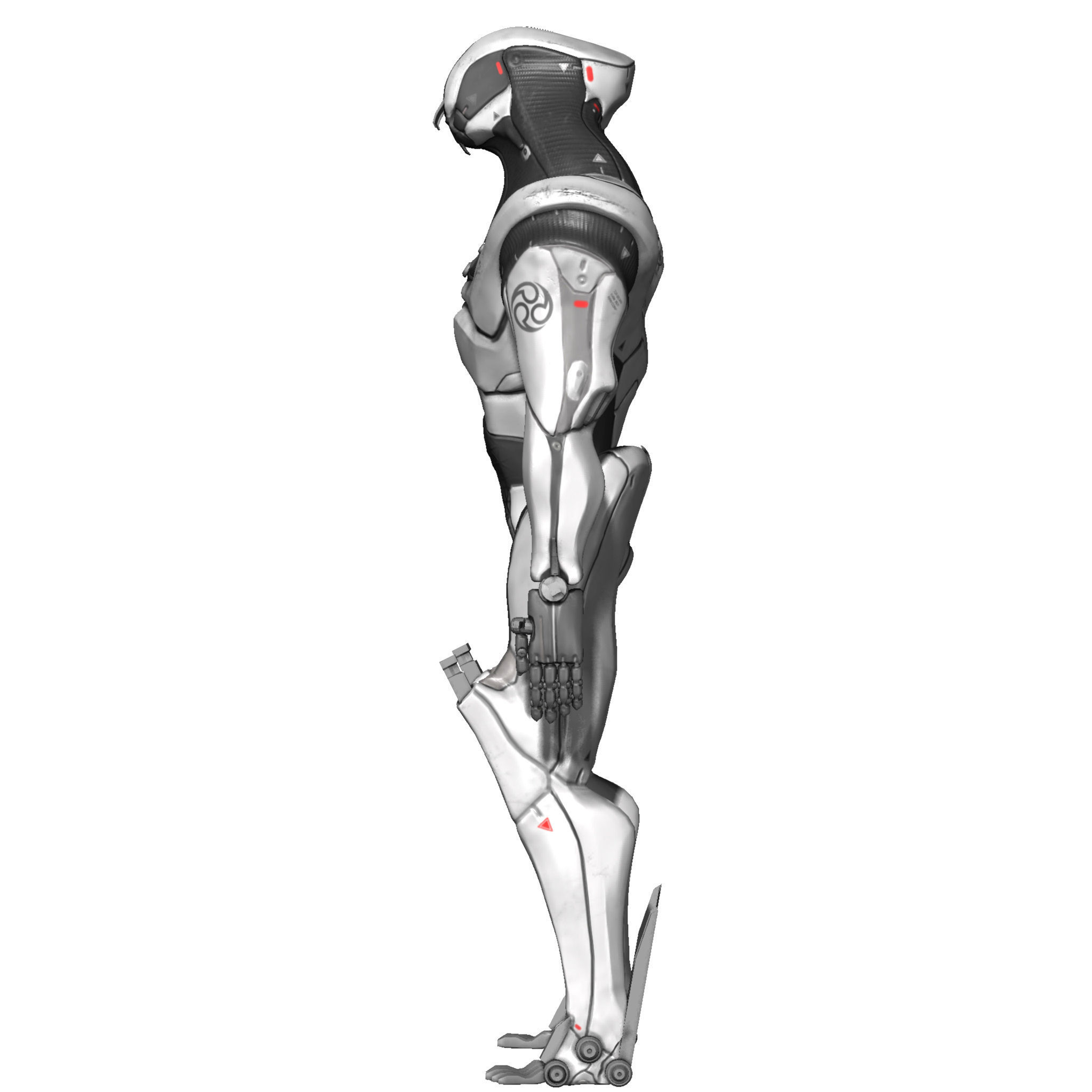 Maximilian star wars robot 3D model_7