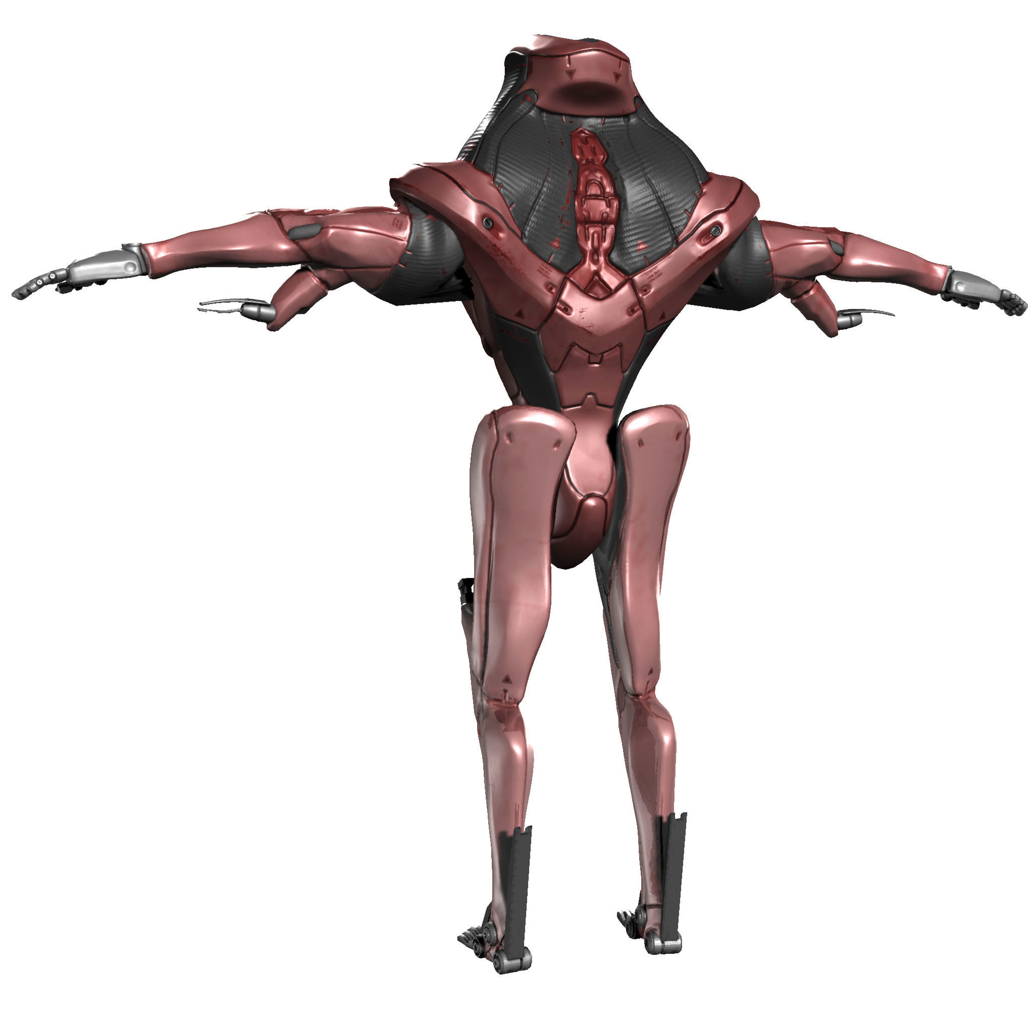 Maximilian star wars robot 3D model_11