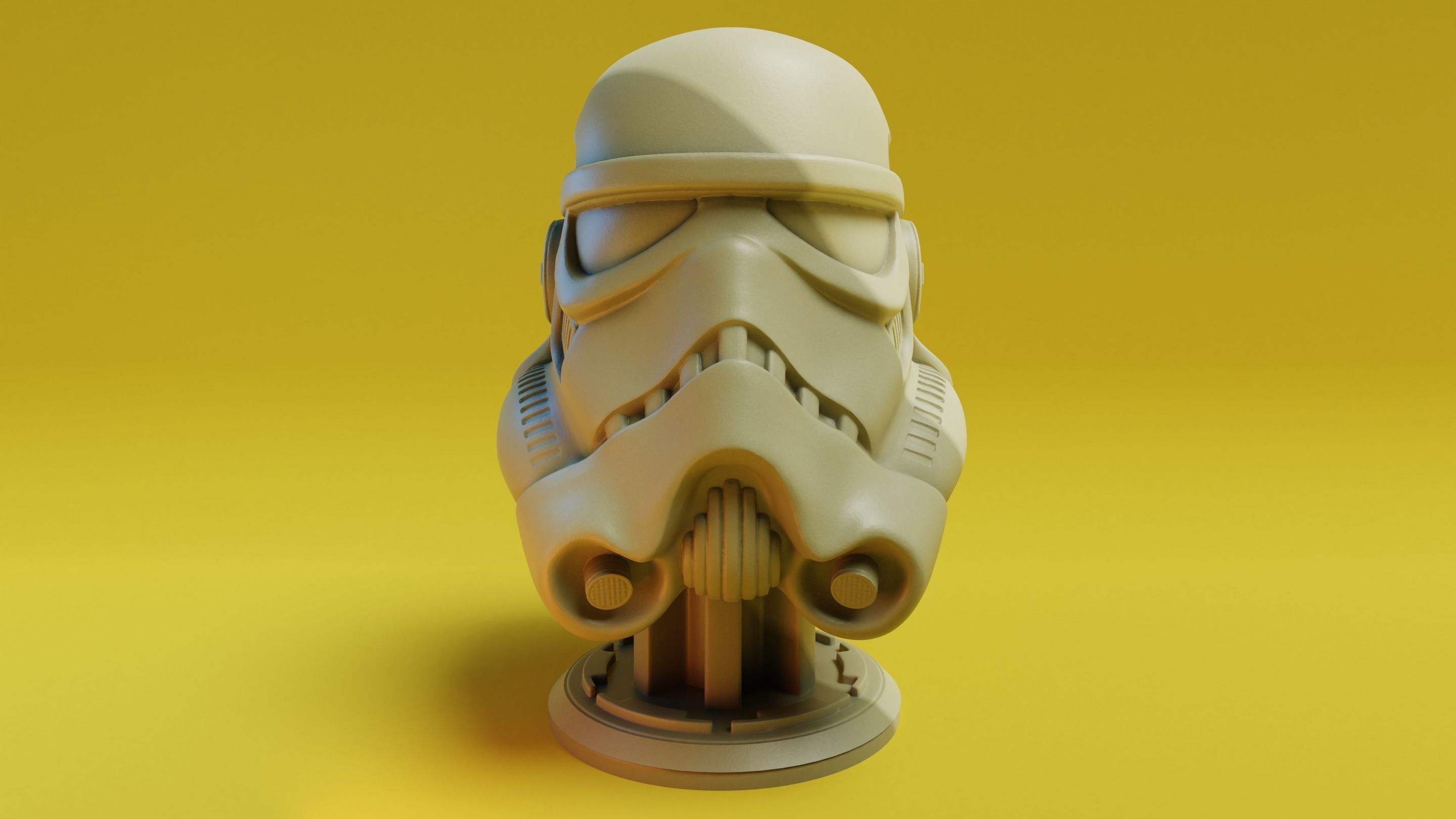 Stormtrooper Bust 3D Print 3D print model_1