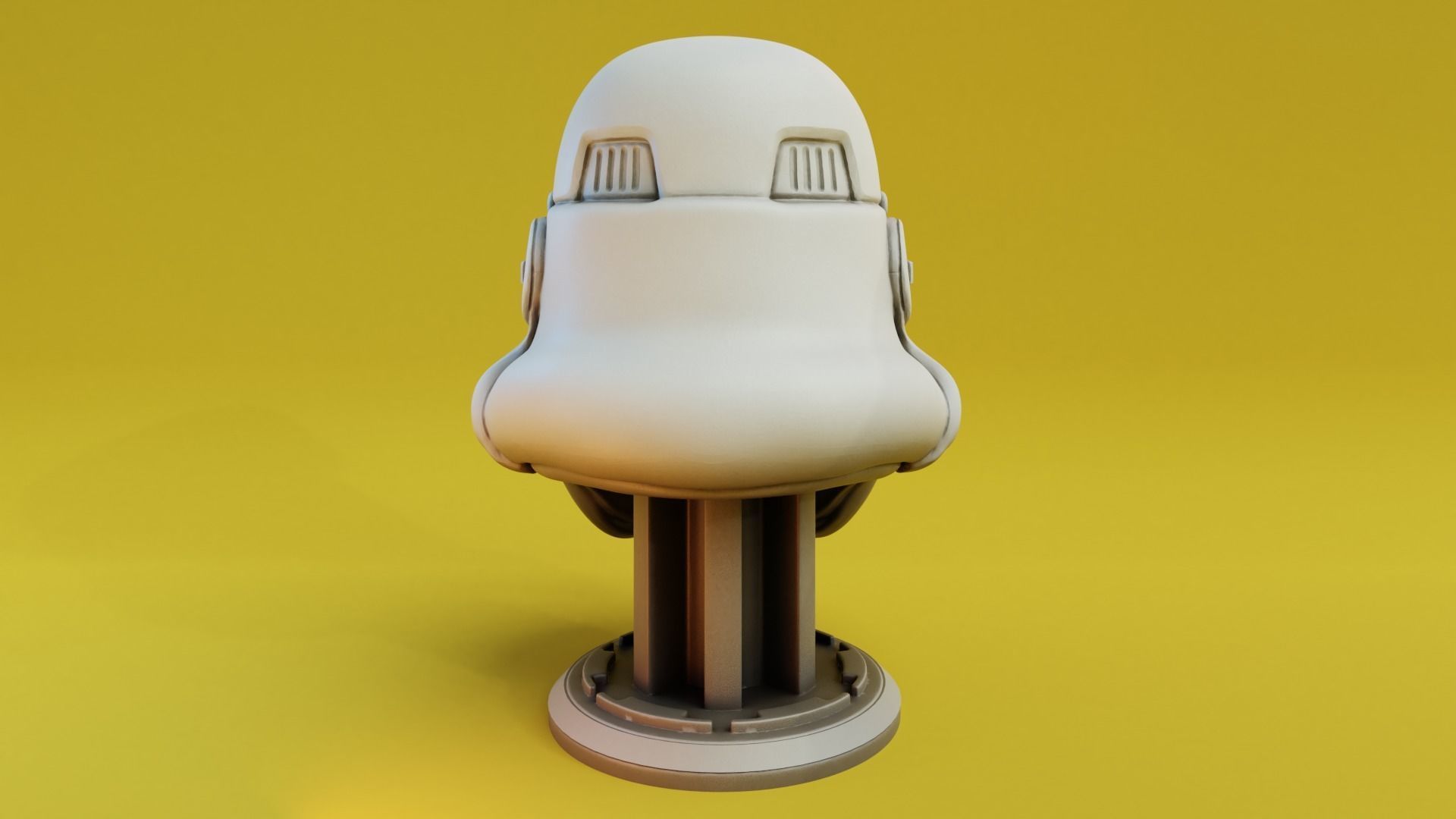 Stormtrooper Bust 3D Print 3D print model_5