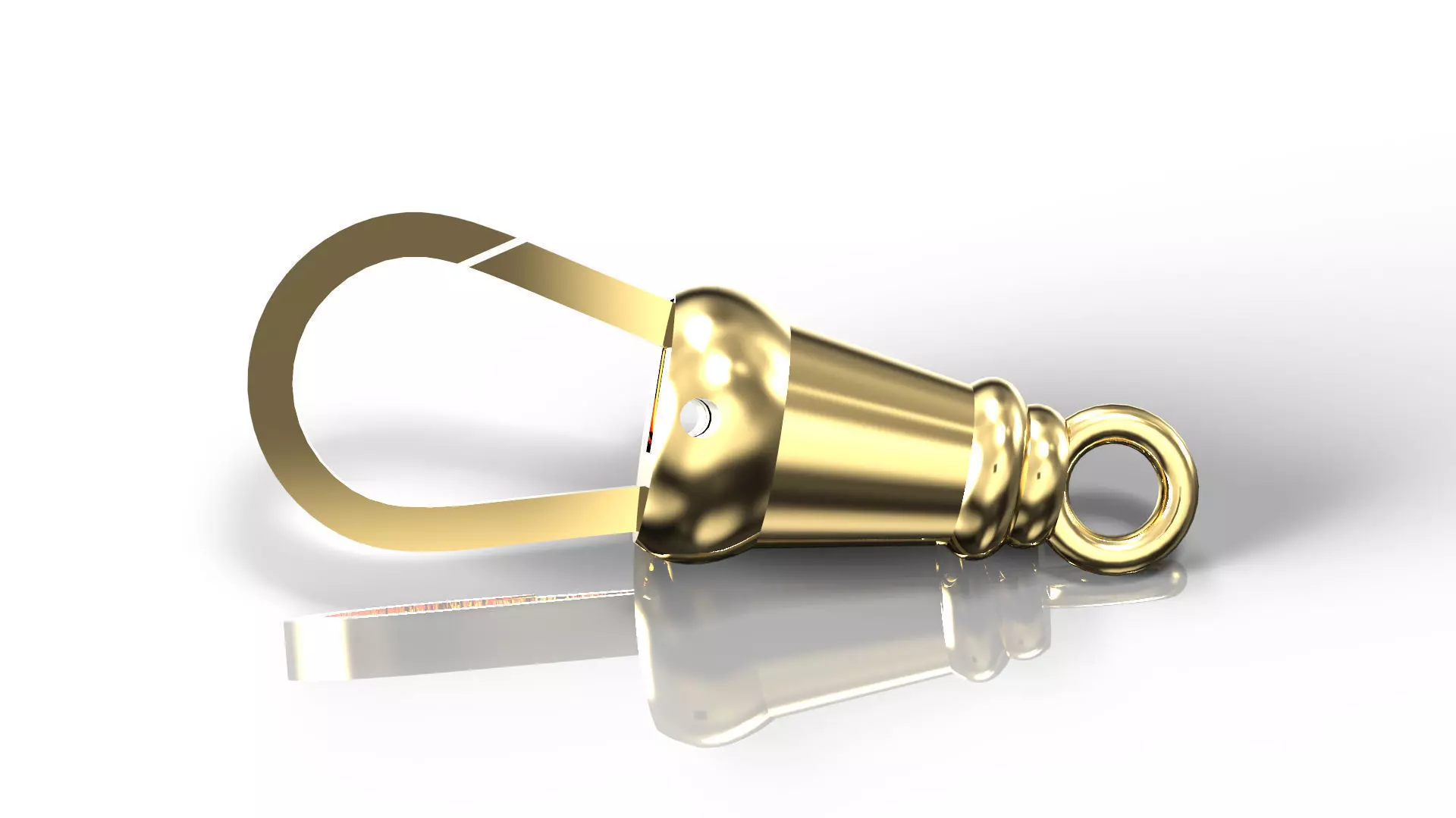 Albert clasp 9ct 9k any size you need 3D print model