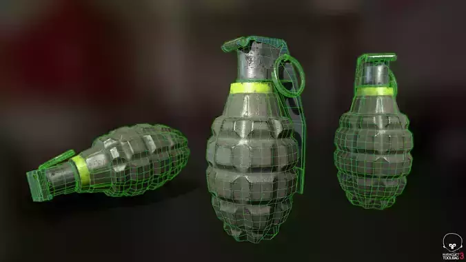 Mk 2 Hand Grenade