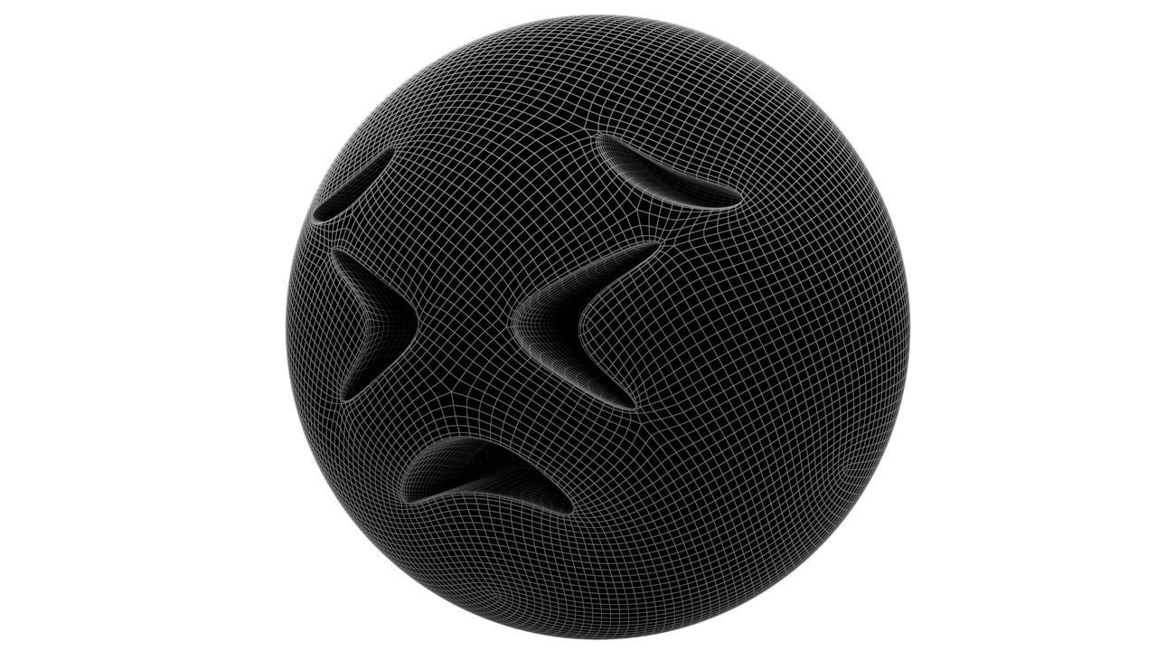 Persevering Face 03 Low-poly 3D model_5