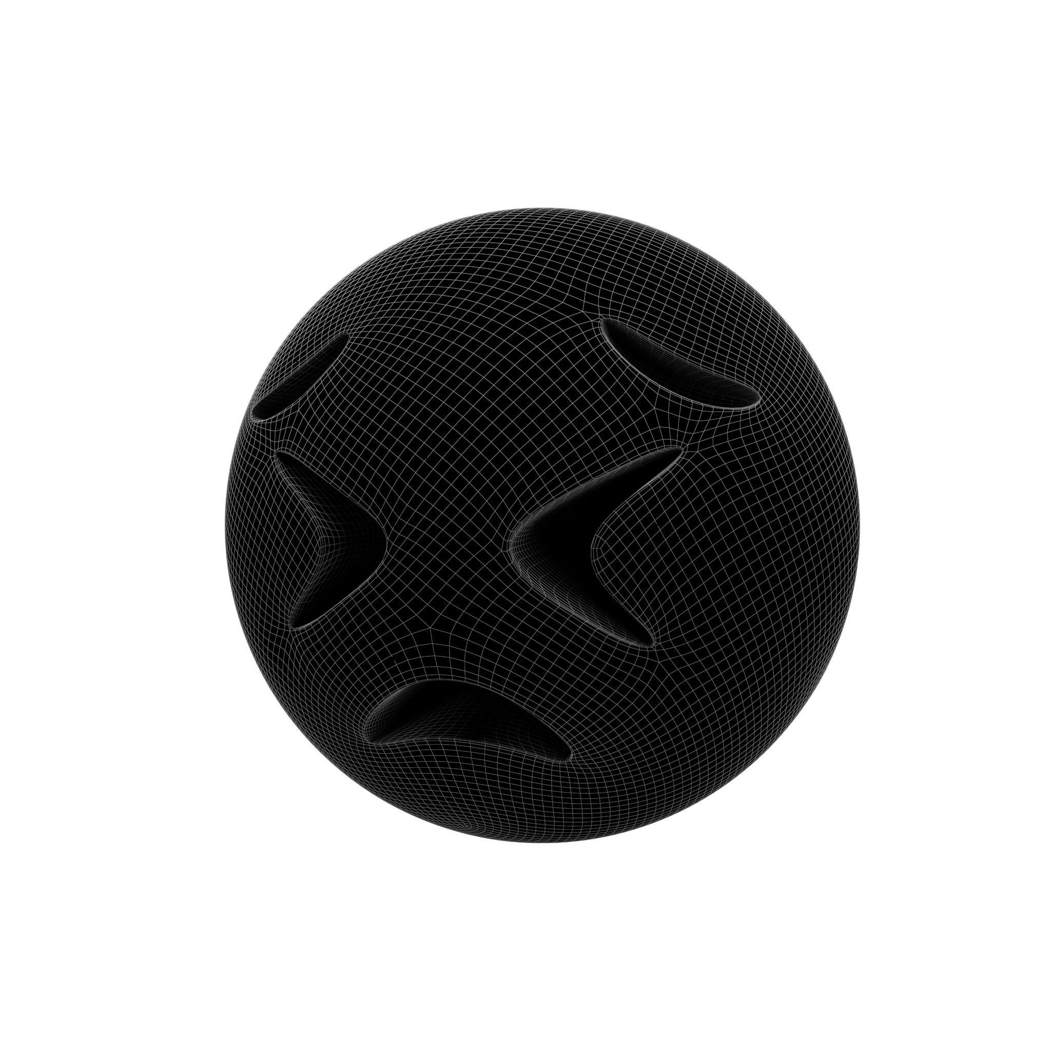 Persevering Face 03 Low-poly 3D model_4