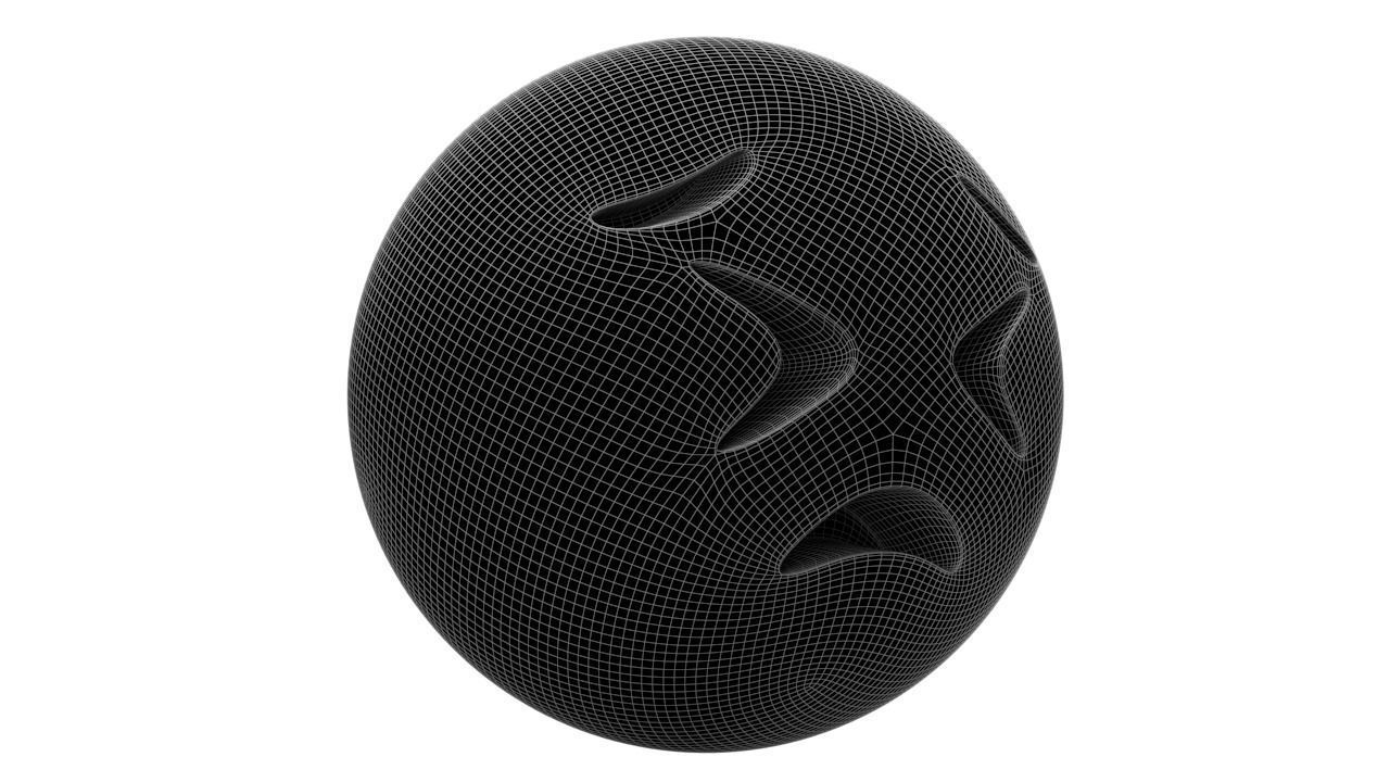 Persevering Face 03 Low-poly 3D model_7