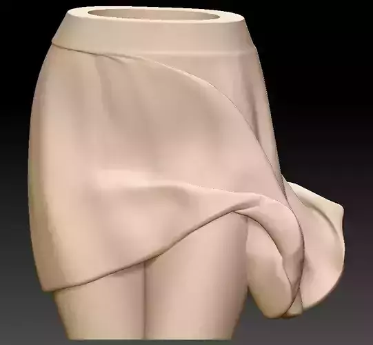 Flying Dress pot 3D print model