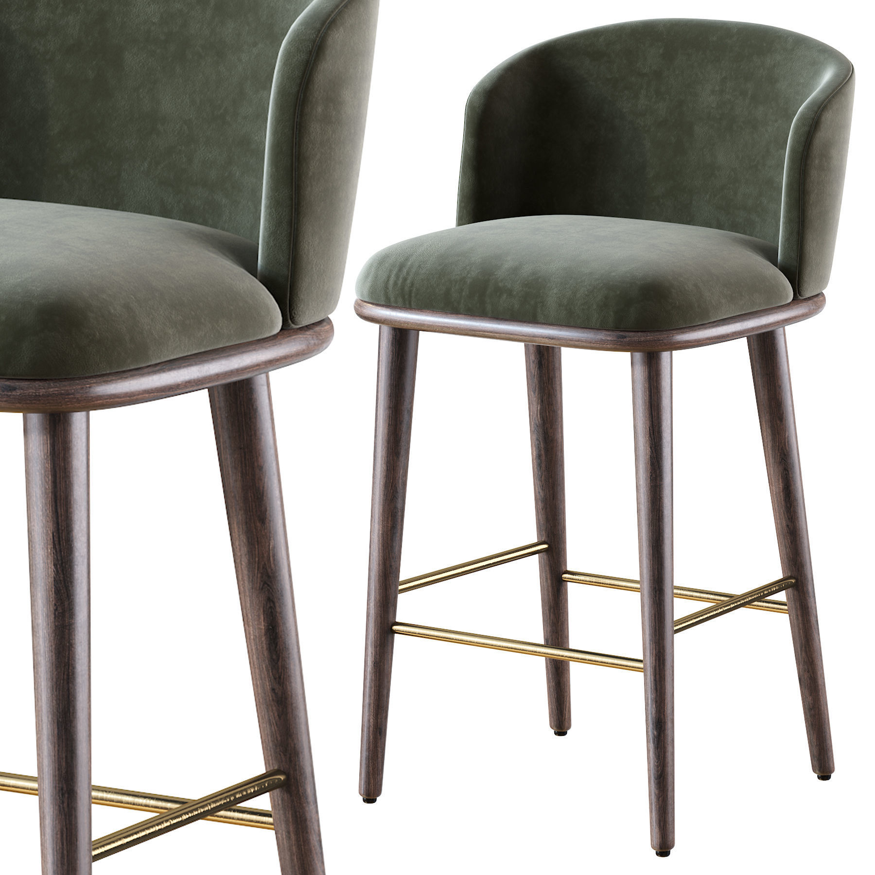 Aarven Bar Stool 3D model_14