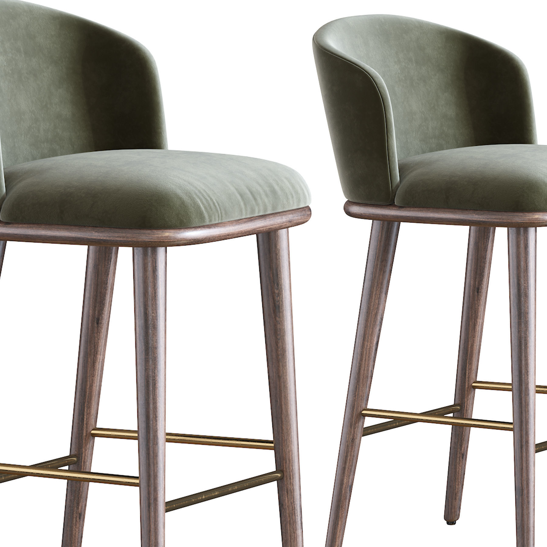 Aarven Bar Stool 3D model_6
