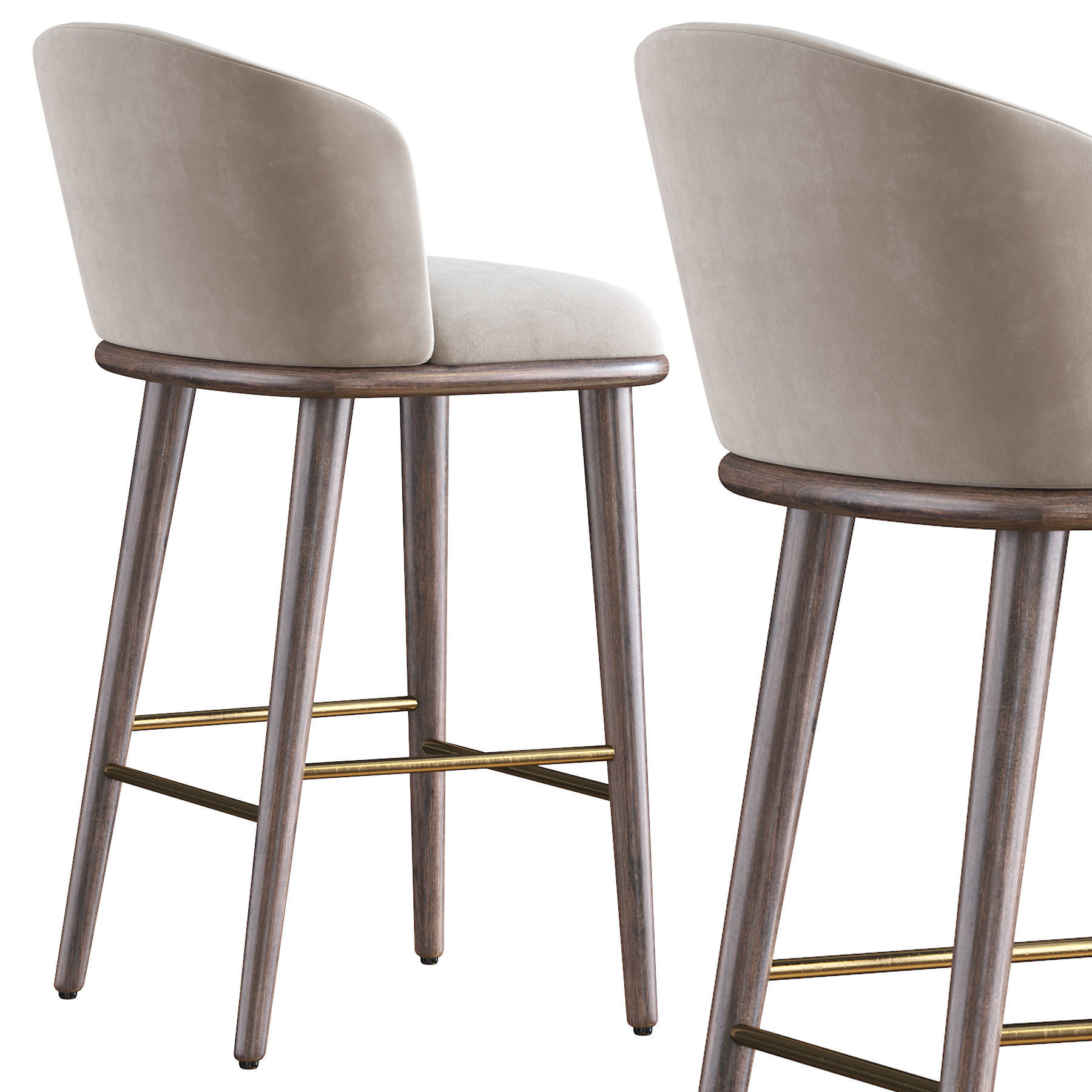 Aarven Bar Stool 3D model_17