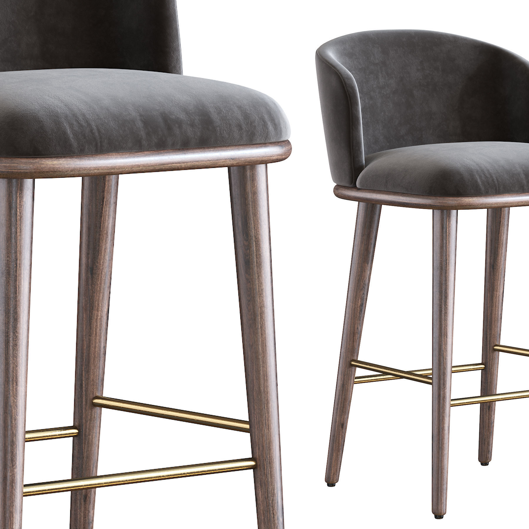 Aarven Bar Stool 3D model_12