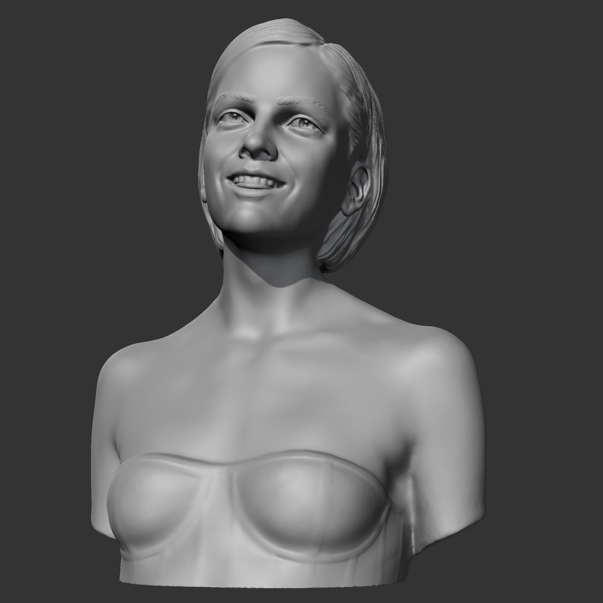 Emma Watson 3D print model 3D print model_2