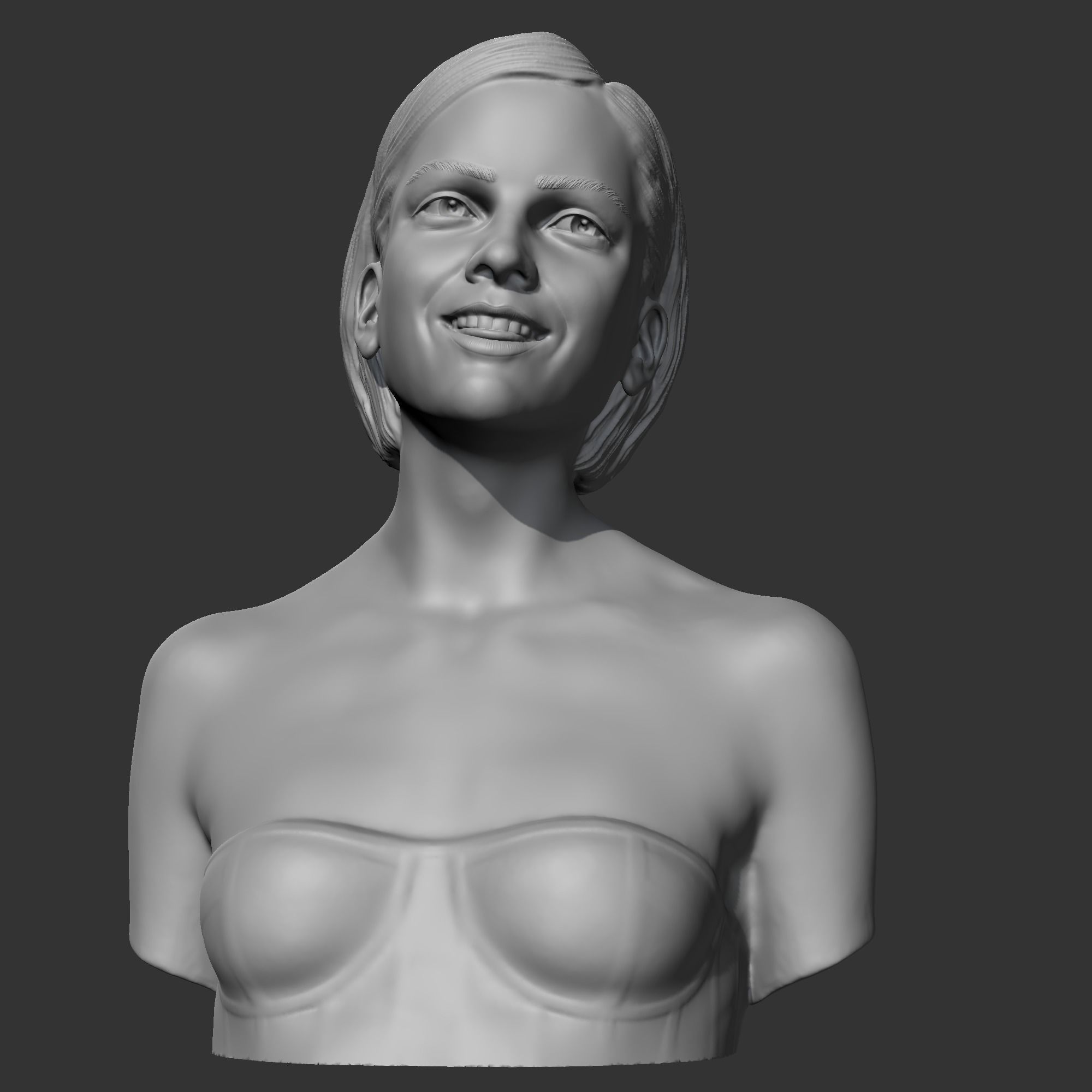 Emma Watson 3D print model 3D print model_1