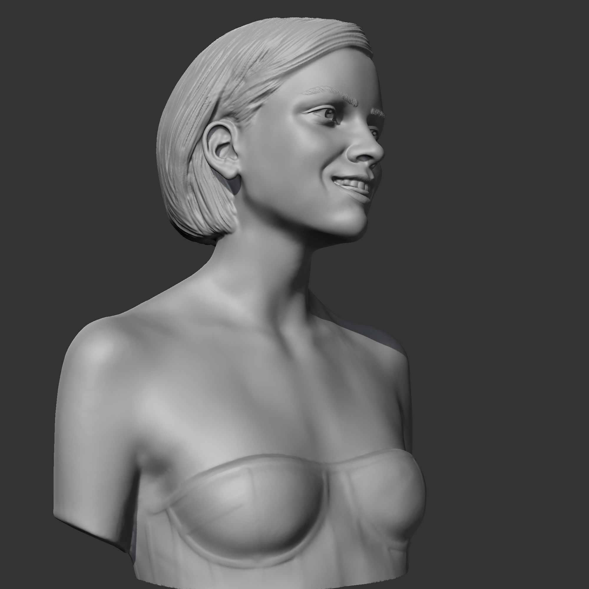 Emma Watson 3D print model 3D print model_7