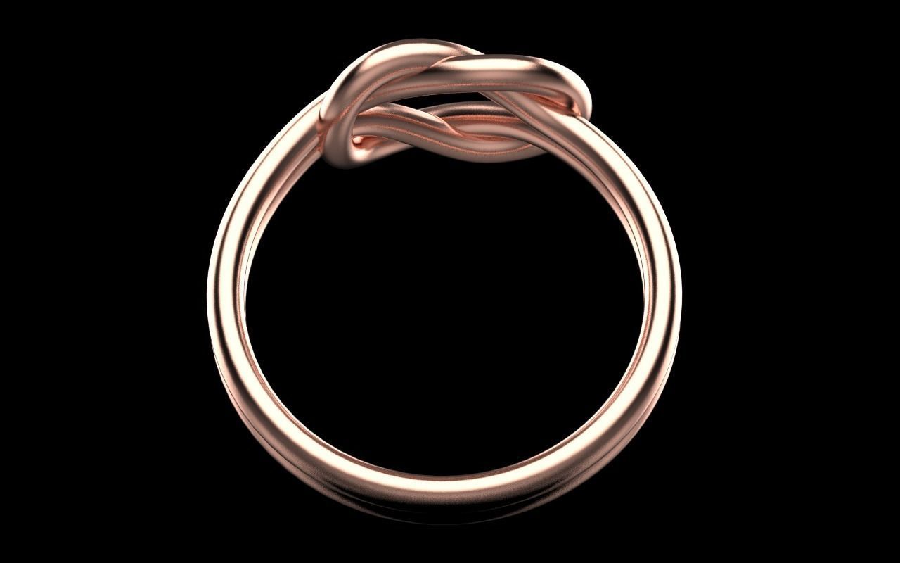 Knot Ring 3dmodel 3D print model 216 3D print model_54