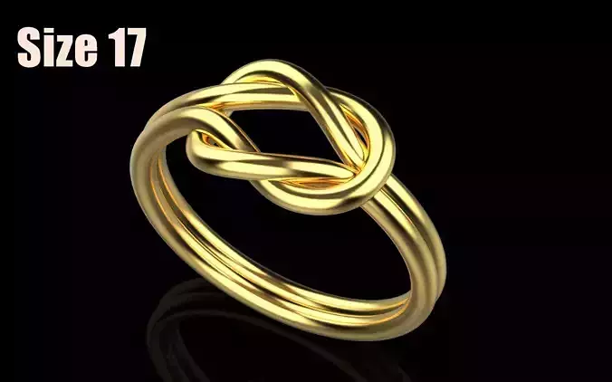 Knot Ring 3dmodel 3D print model 216 3D print model Knot Ring 3dmodel 3D print model 216 3D print model