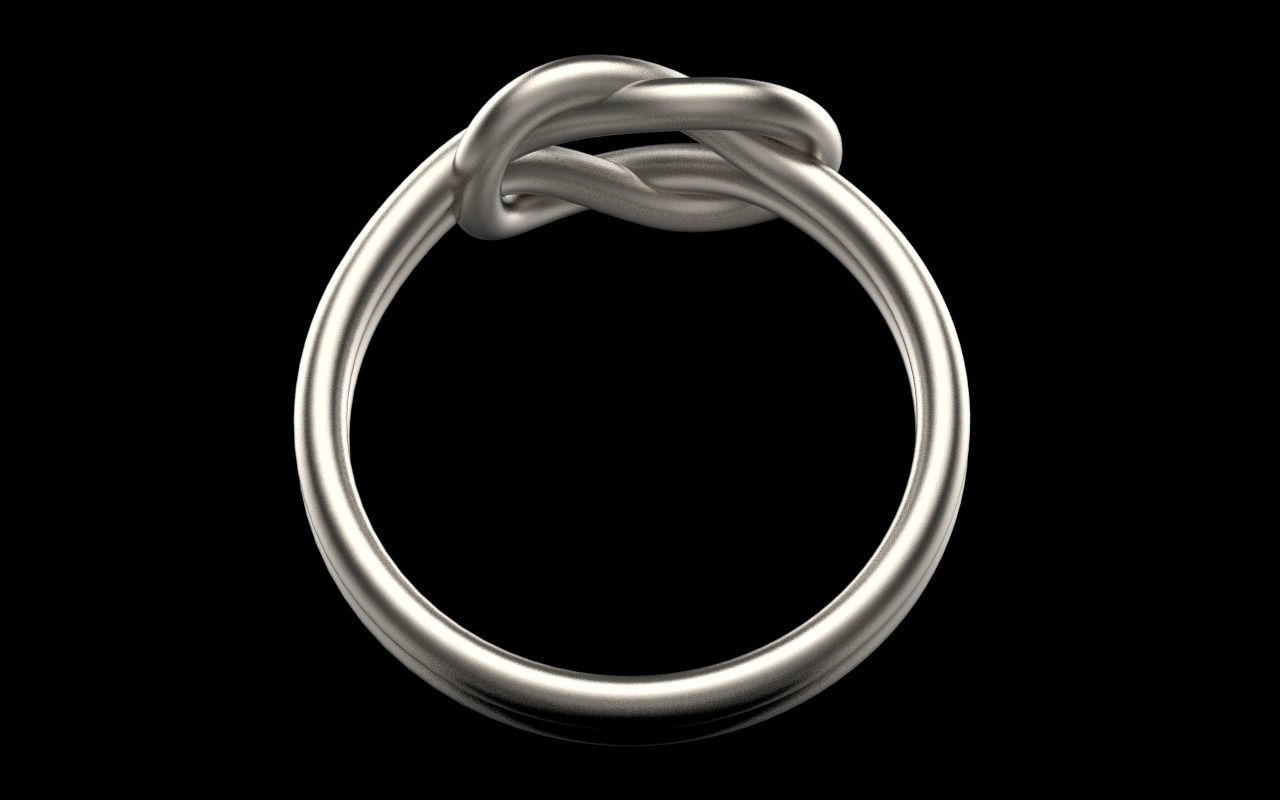 Knot Ring 3dmodel 3D print model 216 3D print model_55