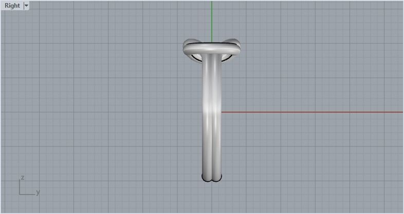 Knot Ring 3dmodel 3D print model 216 3D print model_10