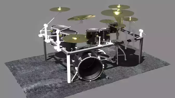 DRUMSET GRAY