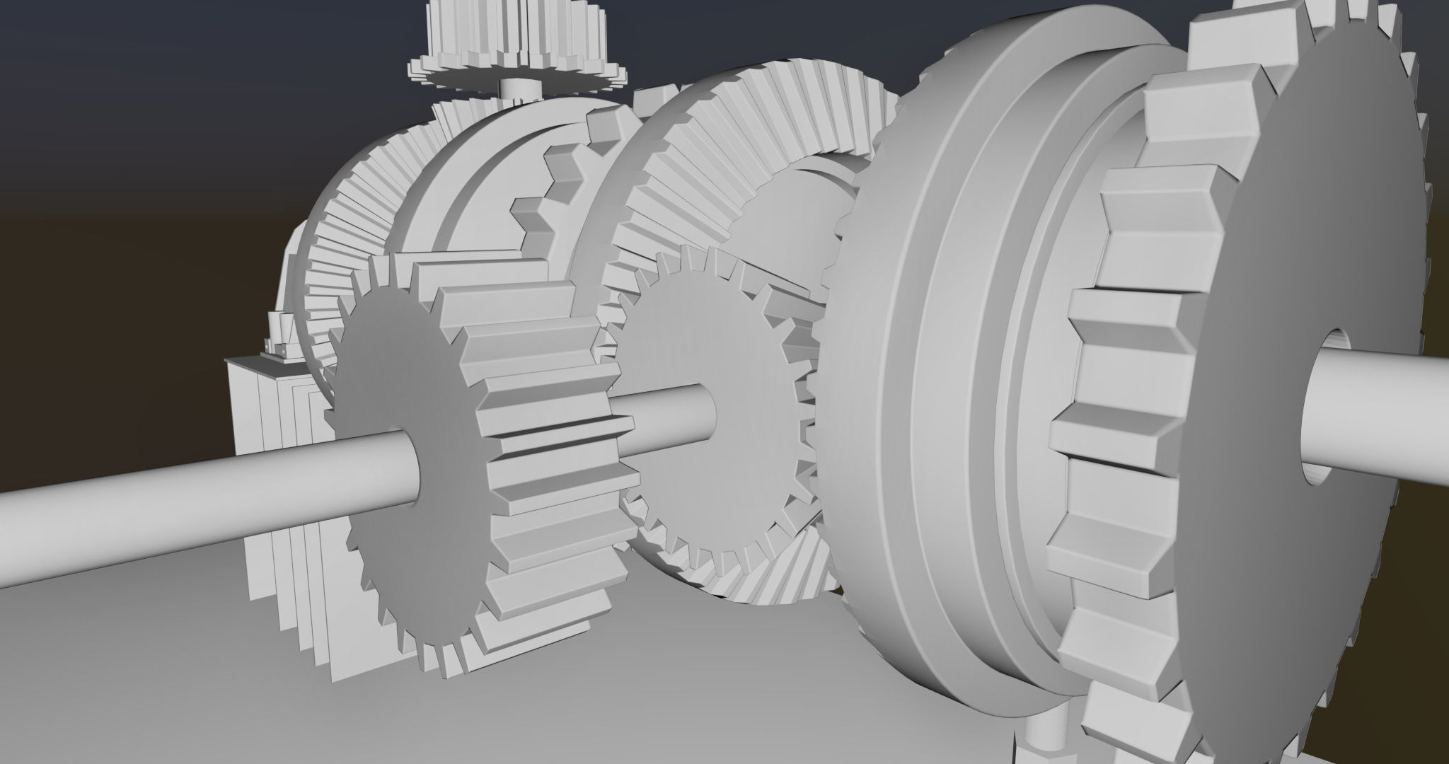 Gear Chakkar 3D model_1