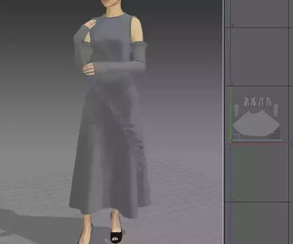 dress-Marvelous Designer