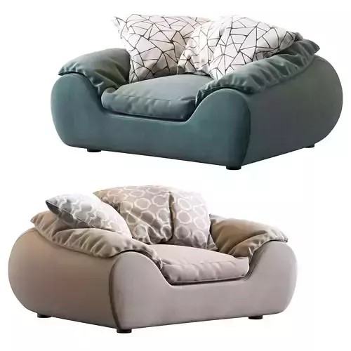 ILARIA Armchair 3D model