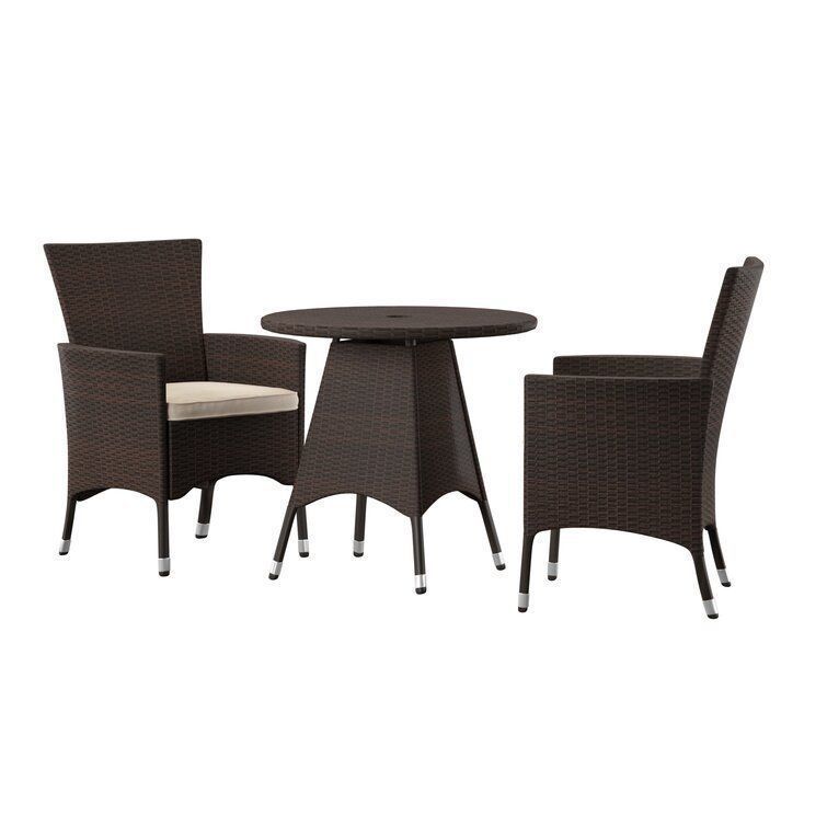 Libove Long Bistro Set  3D model_2