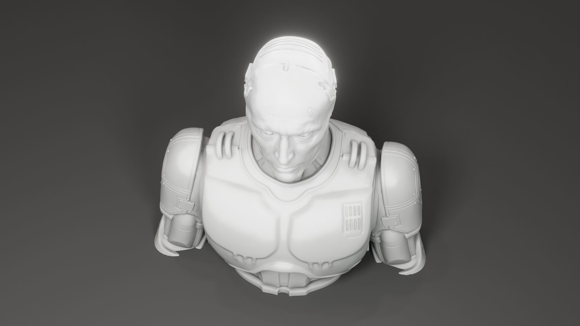 Peter Weller - Alex Murphy - Robocop 3D print model_5