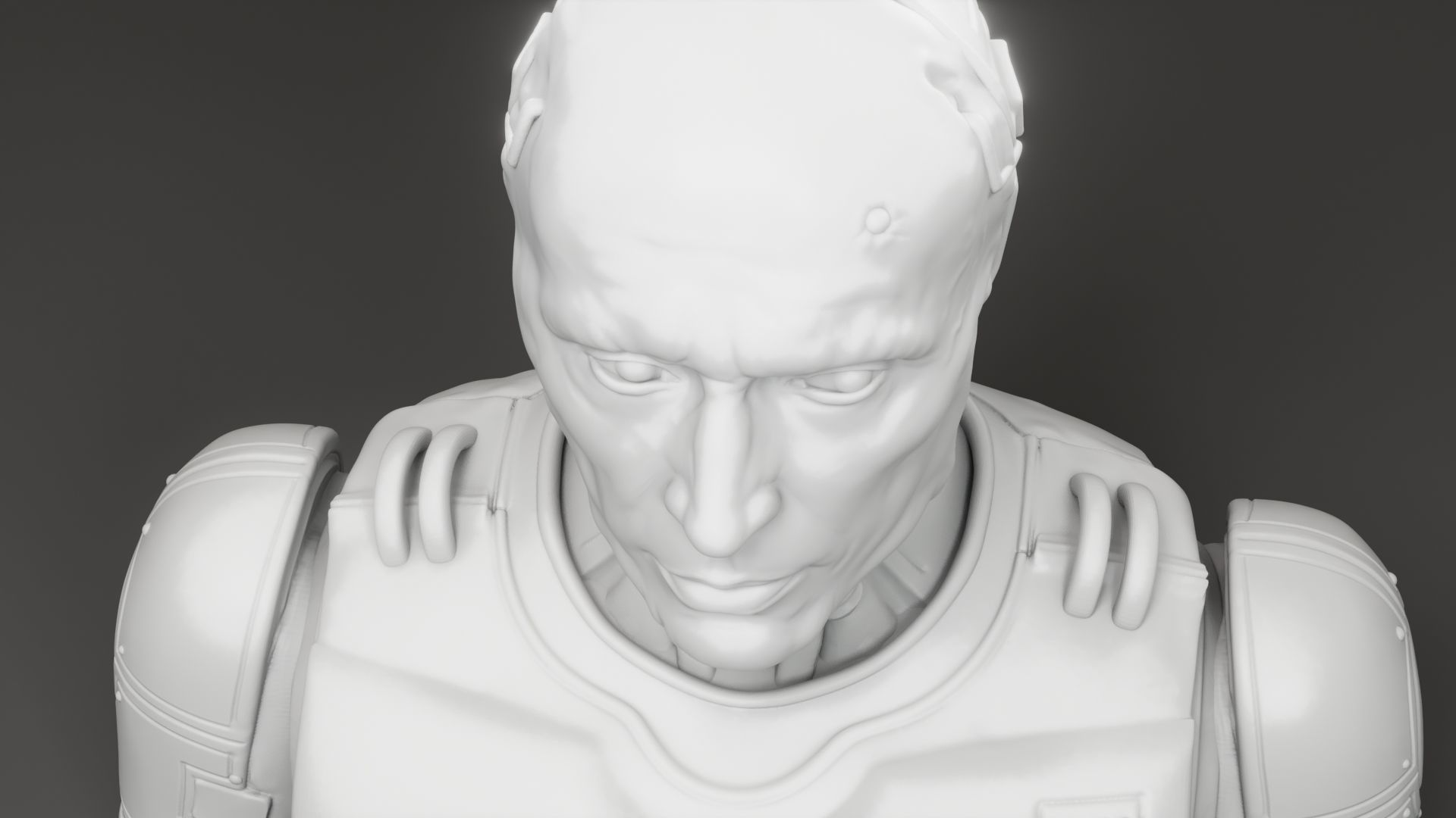 Peter Weller - Alex Murphy - Robocop 3D print model_12