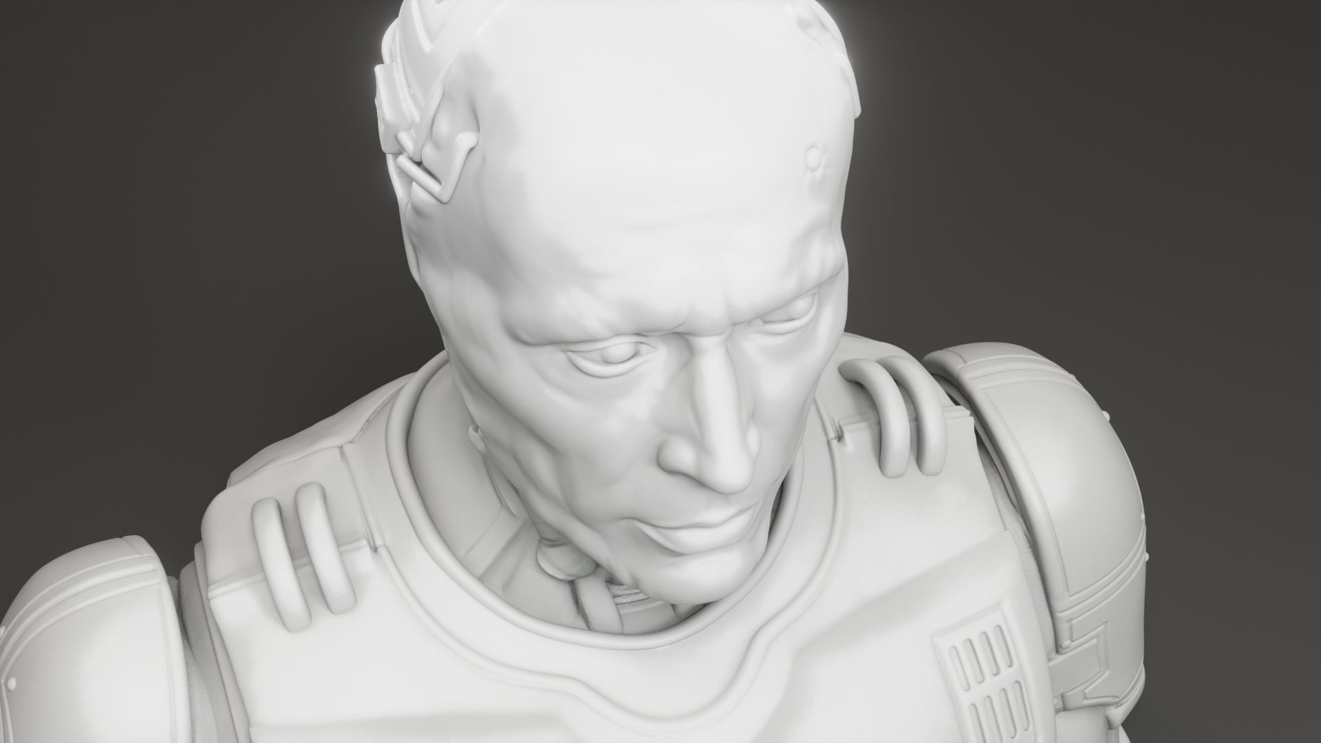 Peter Weller - Alex Murphy - Robocop 3D print model_14