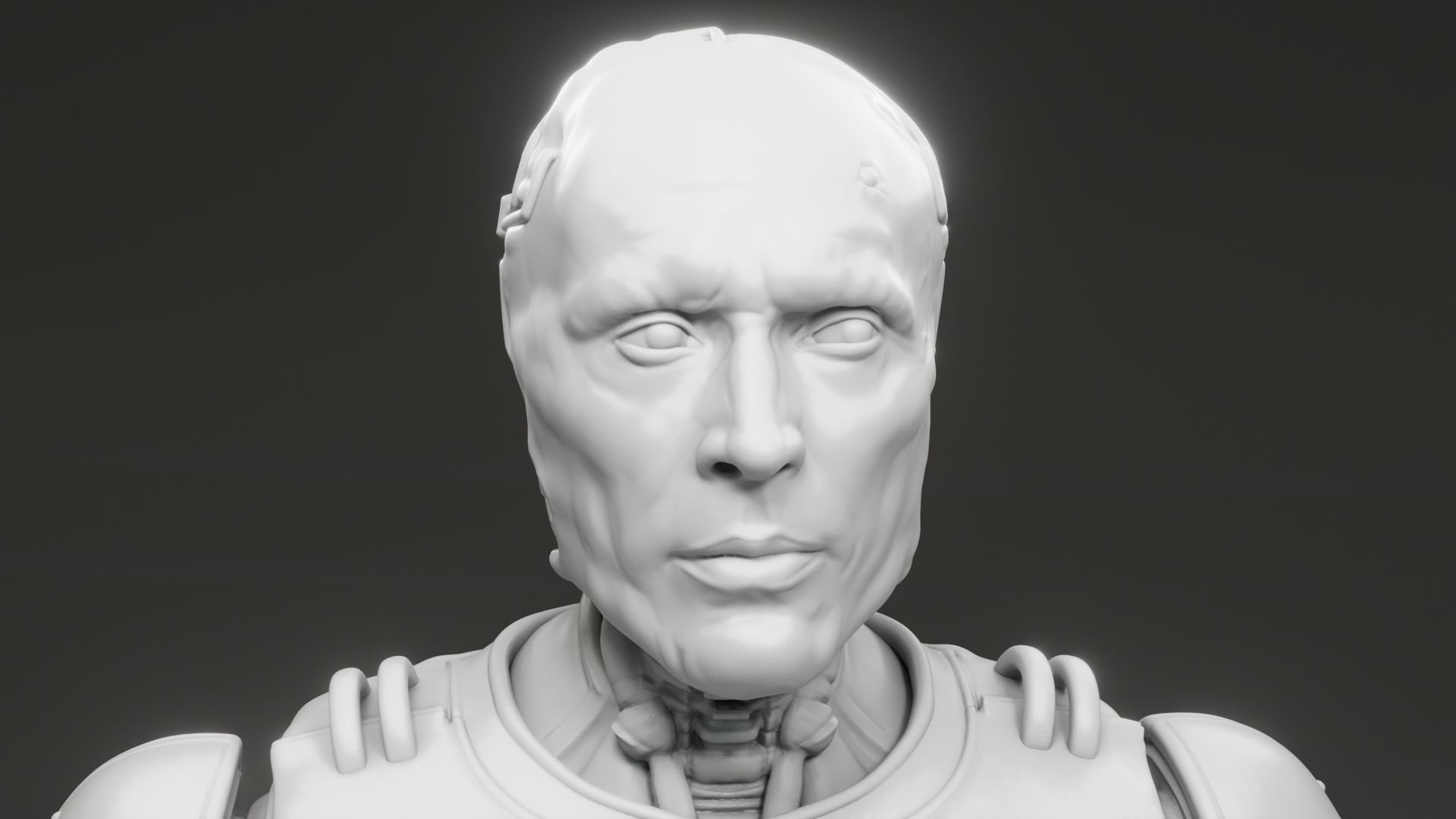 Peter Weller - Alex Murphy - Robocop 3D print model_10