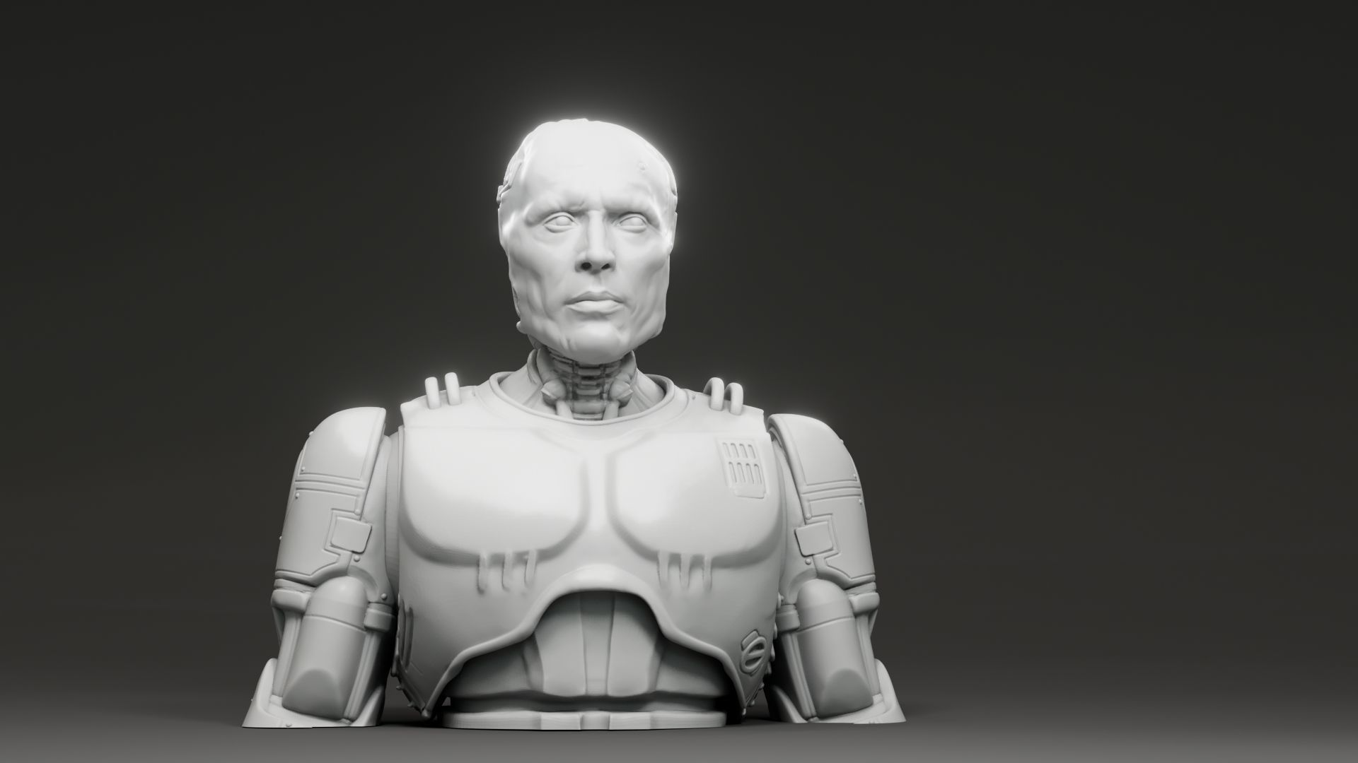 Peter Weller - Alex Murphy - Robocop 3D print model_17
