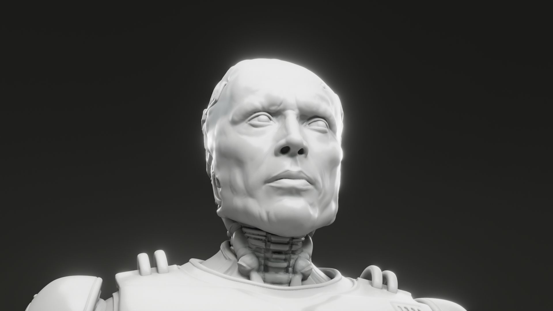 Peter Weller - Alex Murphy - Robocop 3D print model_7