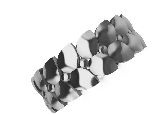 10 models designer rings stl verified 3D print model_56
