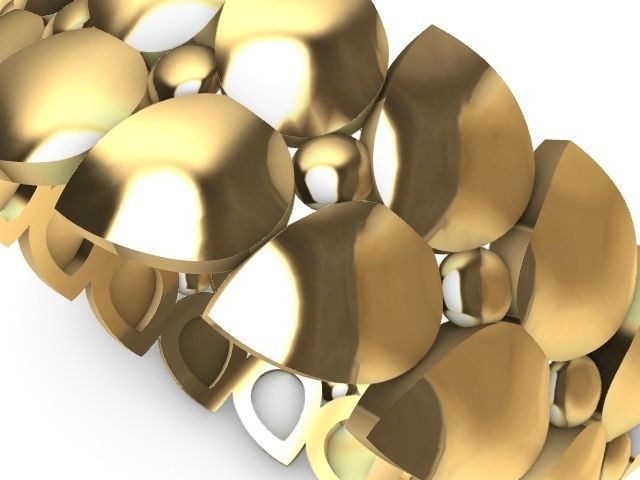 10 models designer rings stl verified 3D print model_61