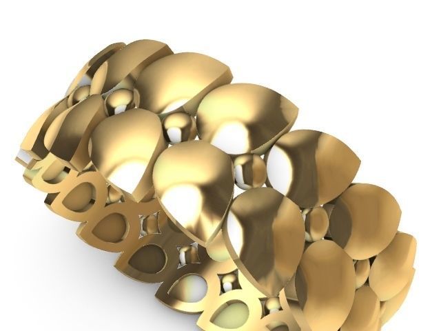 10 models designer rings stl verified 3D print model_63