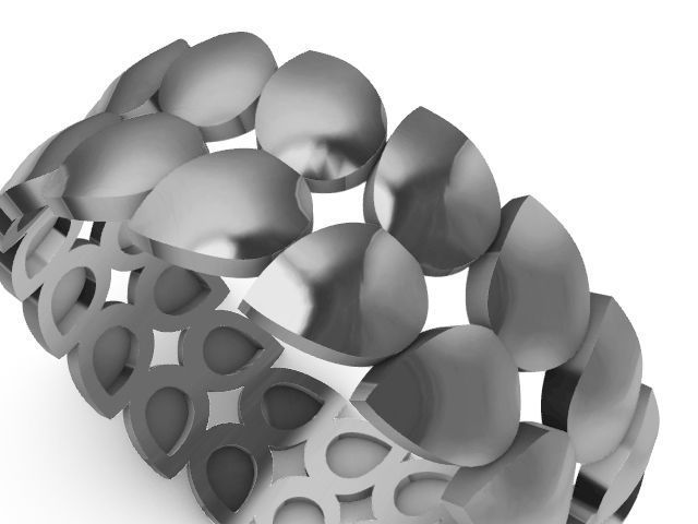 10 models designer rings stl verified 3D print model_51