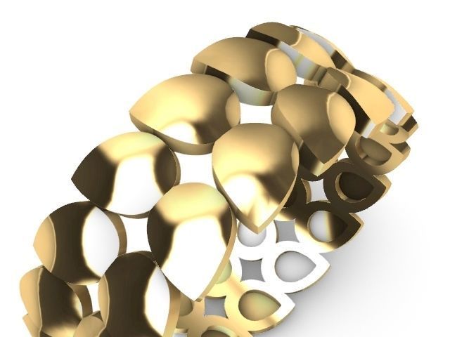 10 models designer rings stl verified 3D print model_46