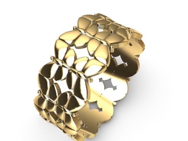 10 models designer rings stl verified 3D print model_36