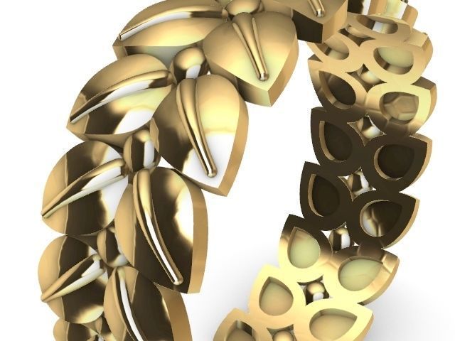 10 models designer rings stl verified 3D print model_71