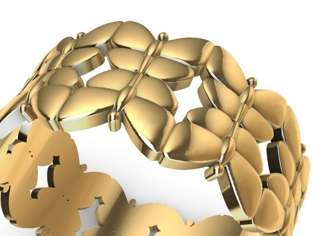 10 models designer rings stl verified 3D print model_41